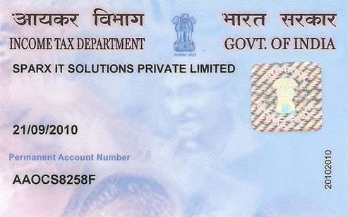 pan card