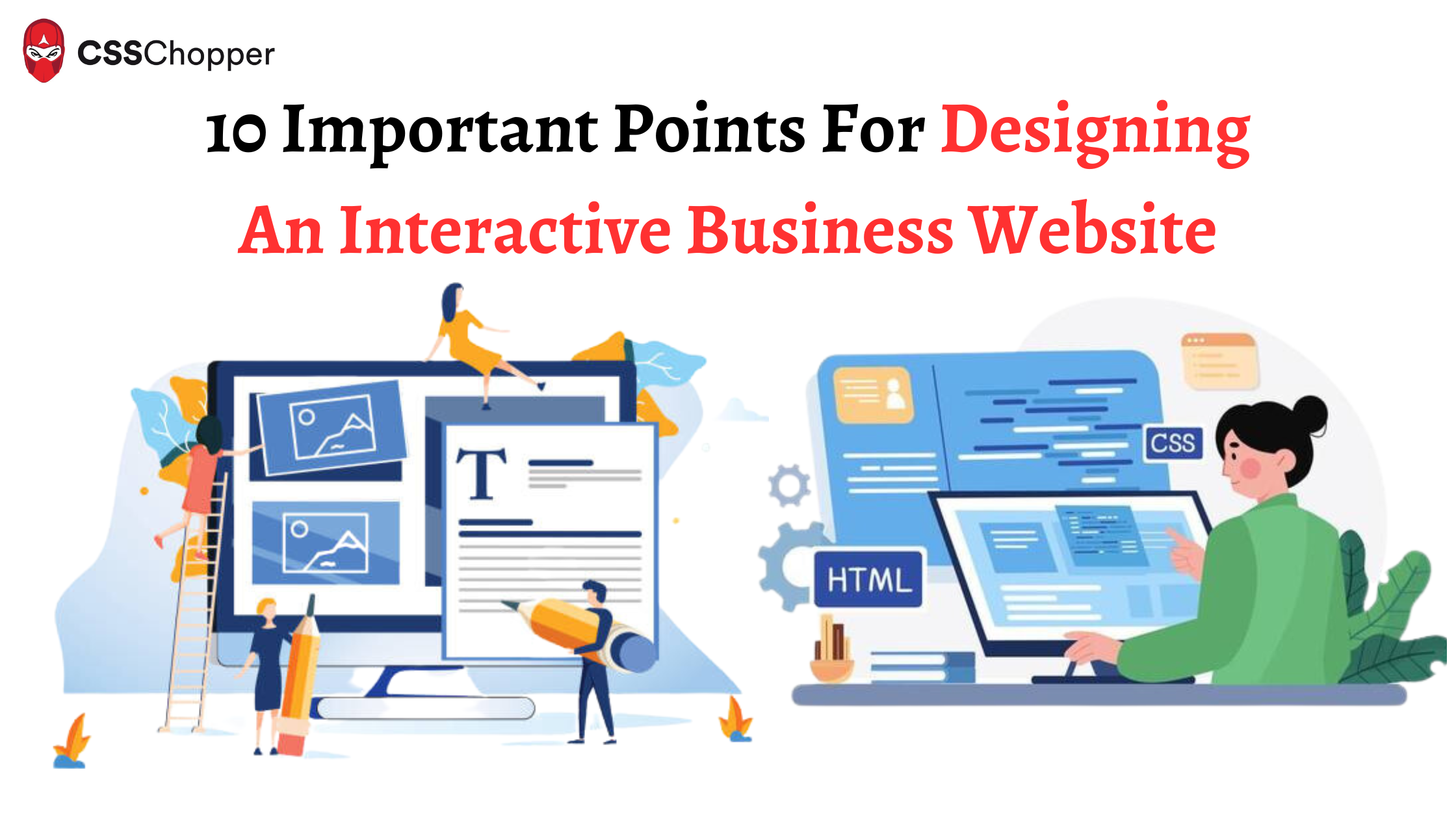 10 Important Points For Designing An Interactive Business Website