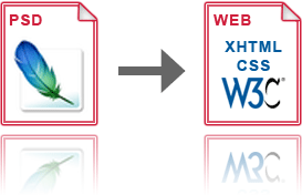 Advantage of developer for PSD to XHTML conversions 