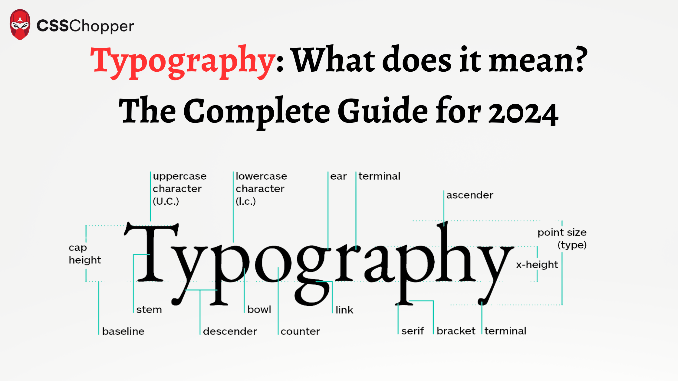 Typography: What does it mean? The Complete Guide for 2024