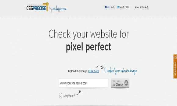 CSSPrecise Online Pixel Perfect Tool
