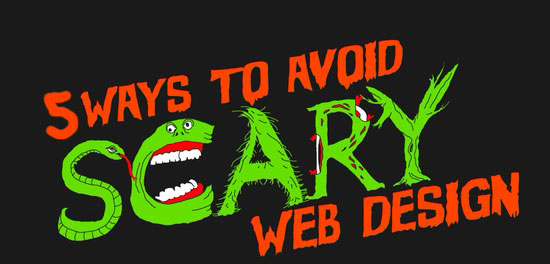 Banner Avoid Scary Designs in Your Website