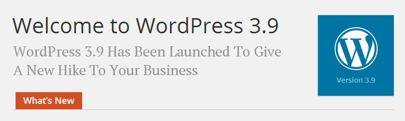 WordPress 3.9