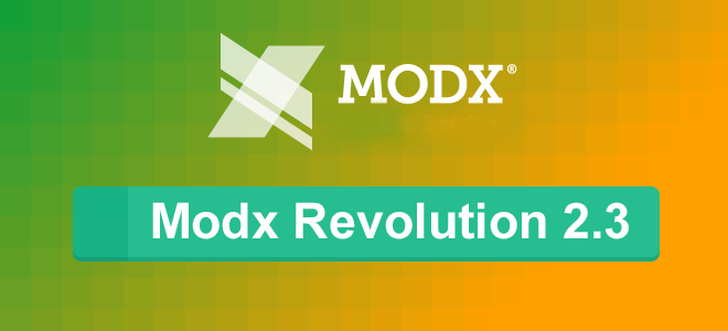 Modx Revolution 2.3