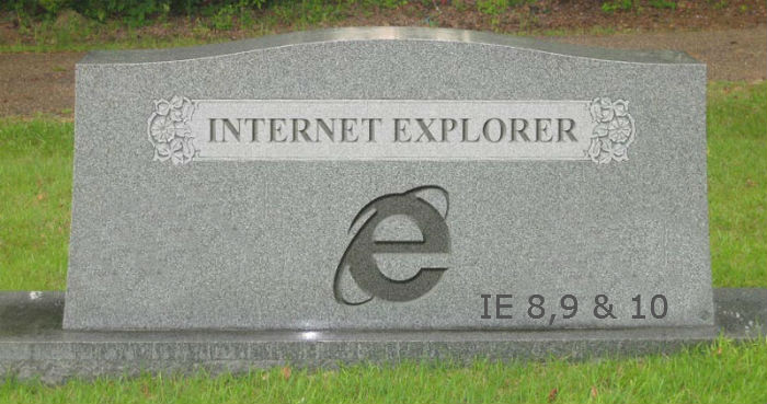 IE is dead