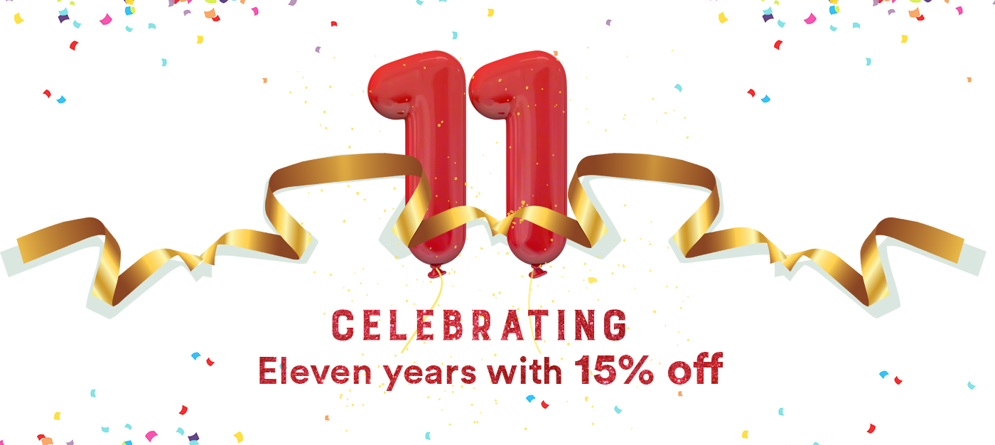 11th Foundation Day Celebration With Hefty Discount Deal