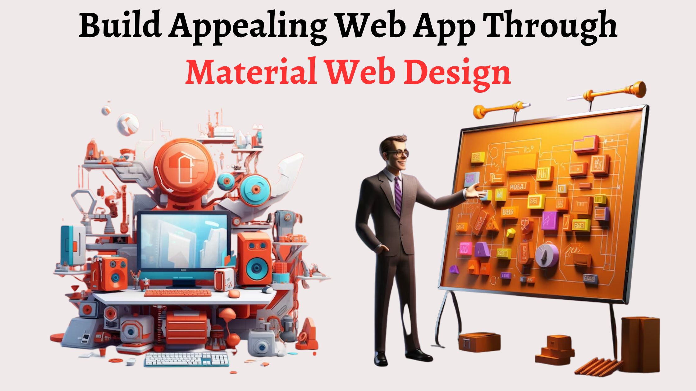Material Web Design: Way To Give a Fantastic Look In Your Web App