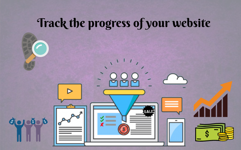 track progress of your website