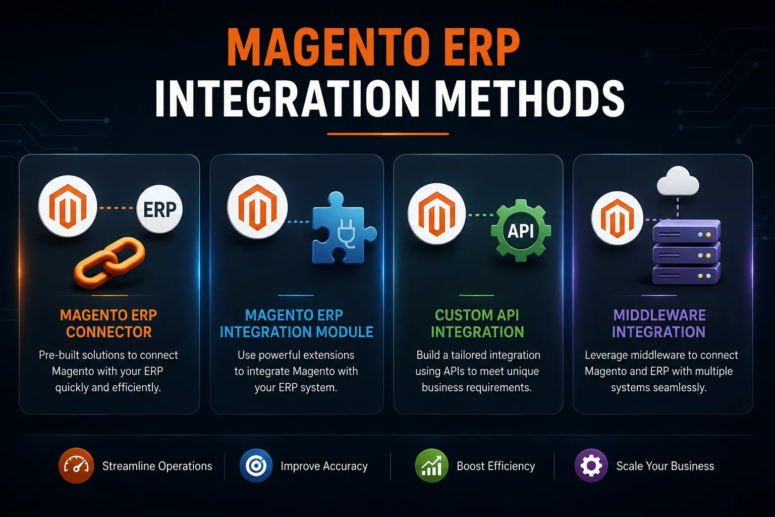 Magento ERP Integration Methods Magento ERP Integration Methods